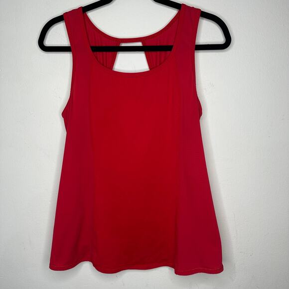 Lululemon Red Moisture Wicking Cut Out Run Speed Squad Tank - Picture 2 of 12